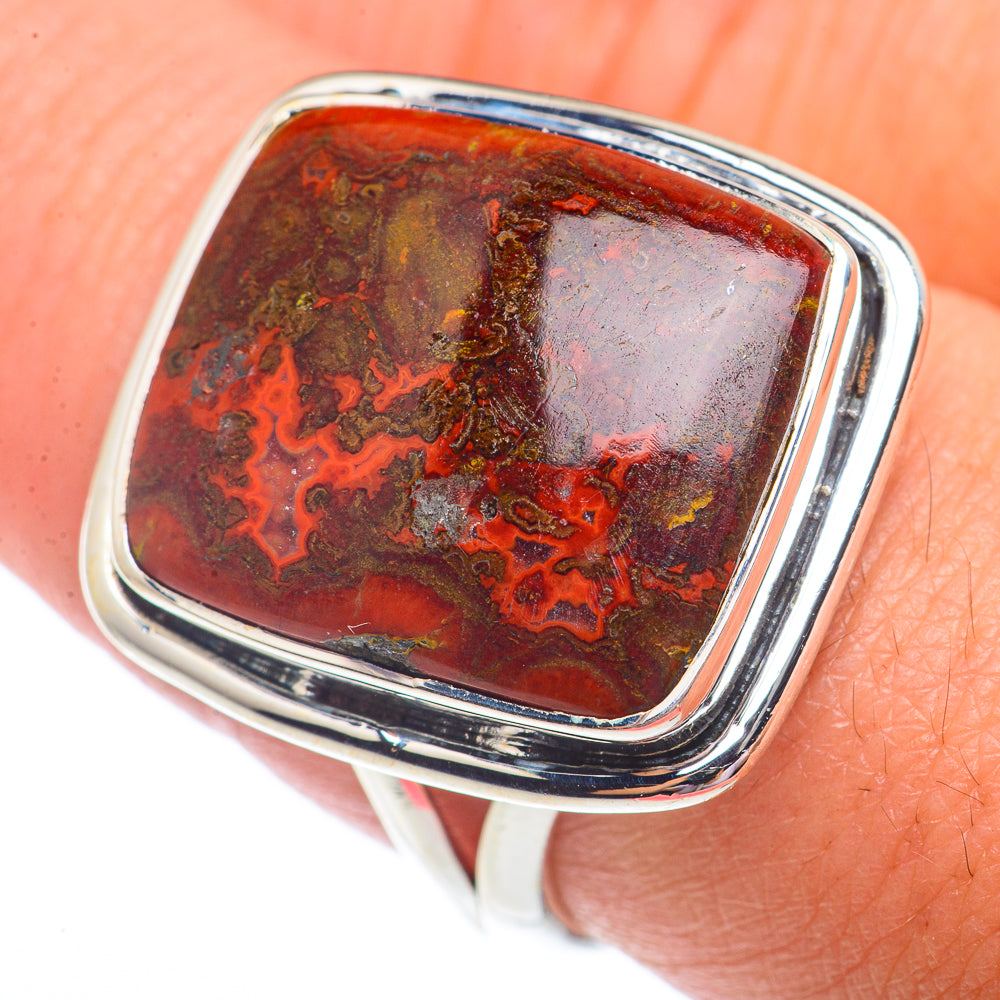 Red Jasper Rings handcrafted by Ana Silver Co - RING73680