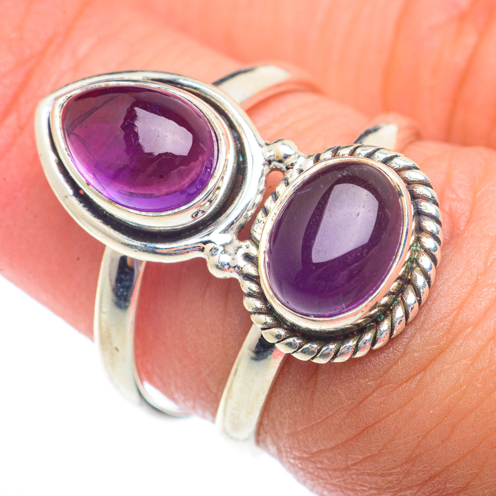 Amethyst Rings handcrafted by Ana Silver Co - RING73686
