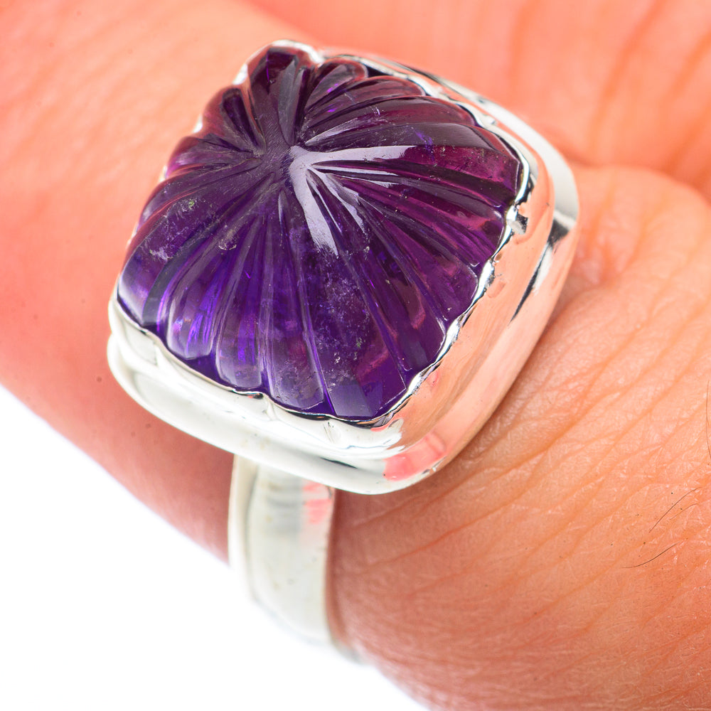 Amethyst Rings handcrafted by Ana Silver Co - RING73687