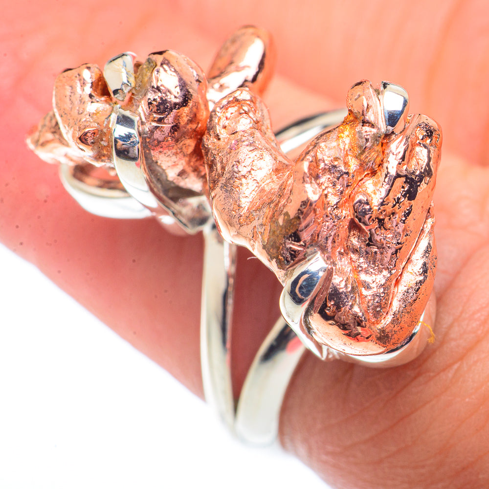 Splash Copper Rings handcrafted by Ana Silver Co - RING73690