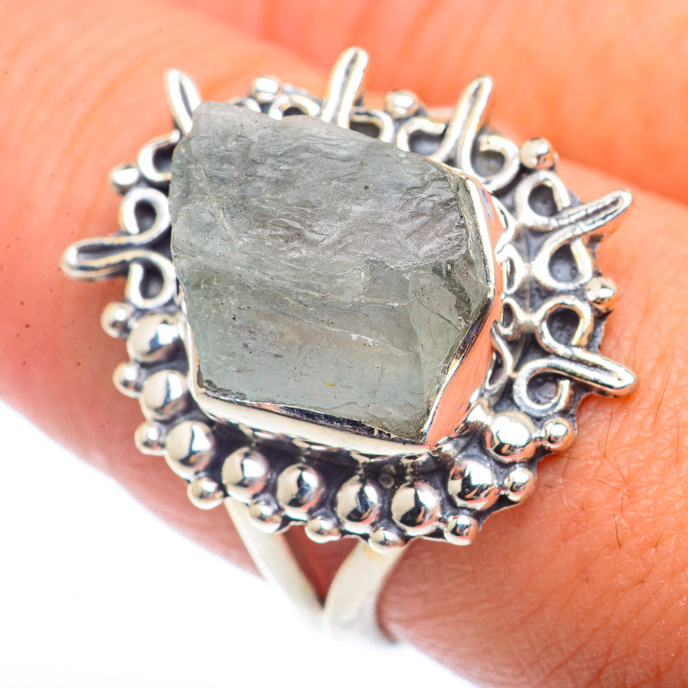 Aquamarine Rings handcrafted by Ana Silver Co - RING73706