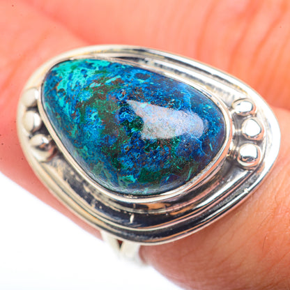 Chrysocolla Rings handcrafted by Ana Silver Co - RING73707