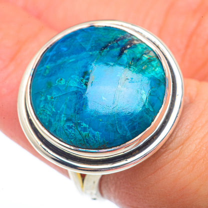 Chrysocolla Rings handcrafted by Ana Silver Co - RING73712