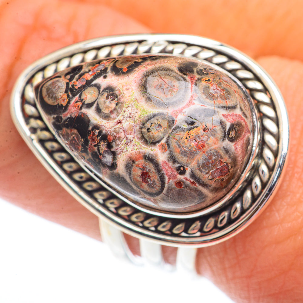 Poppy Jasper Rings handcrafted by Ana Silver Co - RING73719