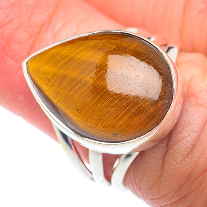 Tiger Eye Rings handcrafted by Ana Silver Co - RING73720
