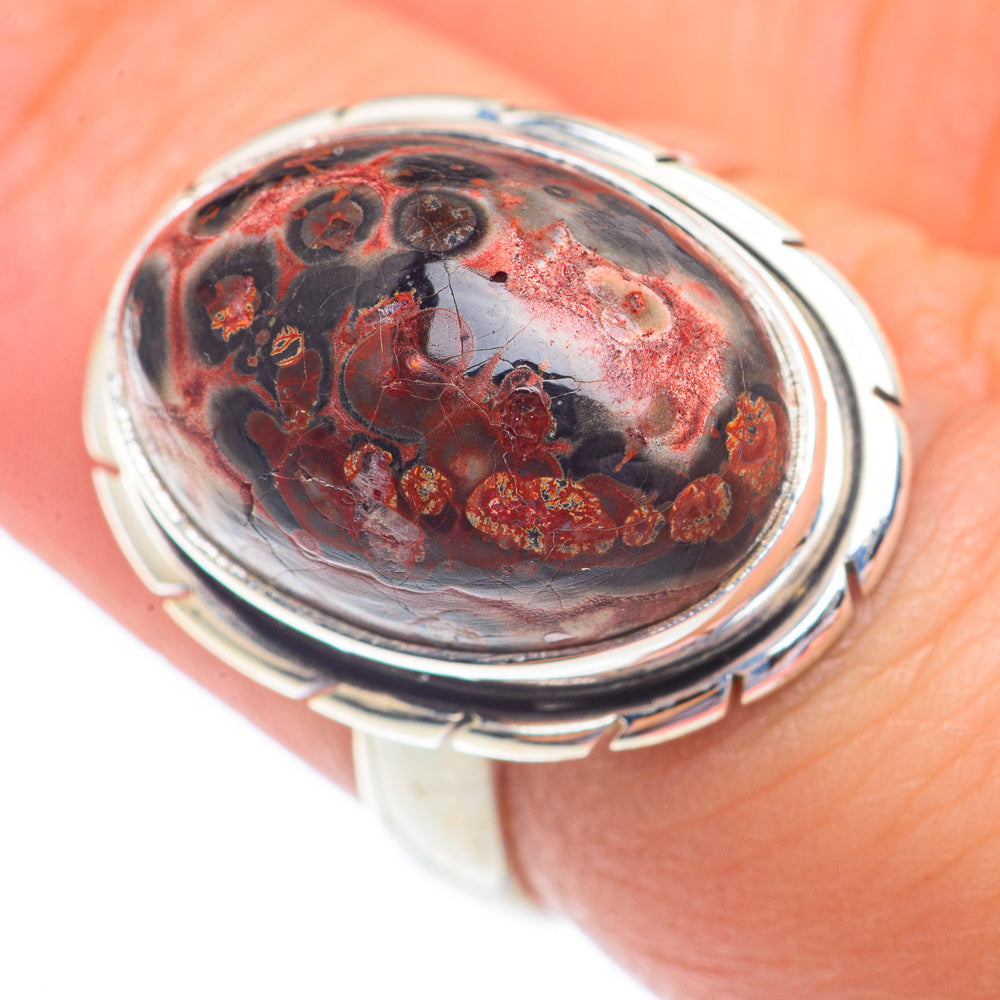 Poppy Jasper Rings handcrafted by Ana Silver Co - RING73722
