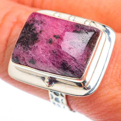 Rhodonite Rings handcrafted by Ana Silver Co - RING73730
