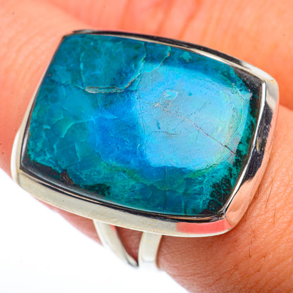 Chrysocolla Rings handcrafted by Ana Silver Co - RING73756