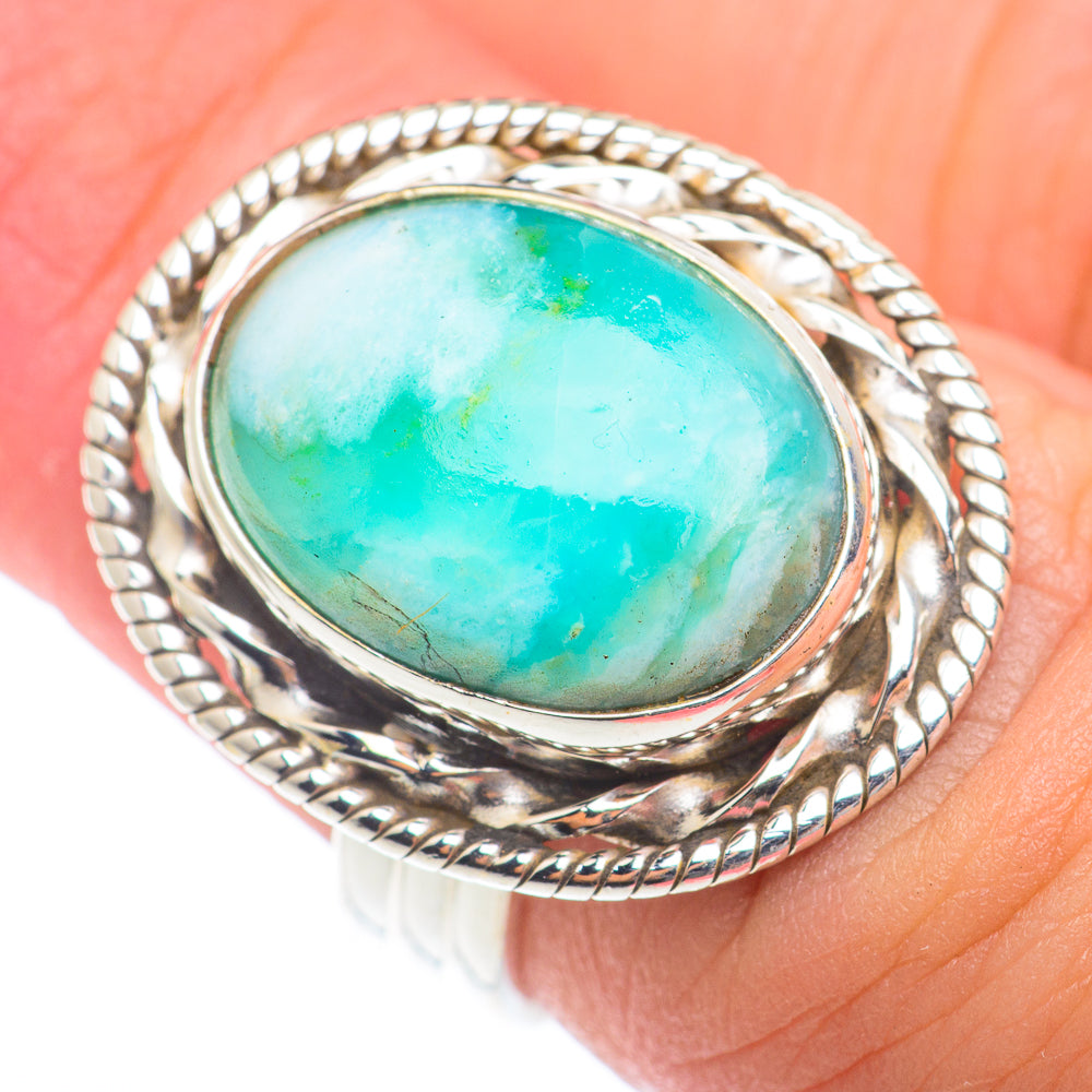Larimar Rings handcrafted by Ana Silver Co - RING73781