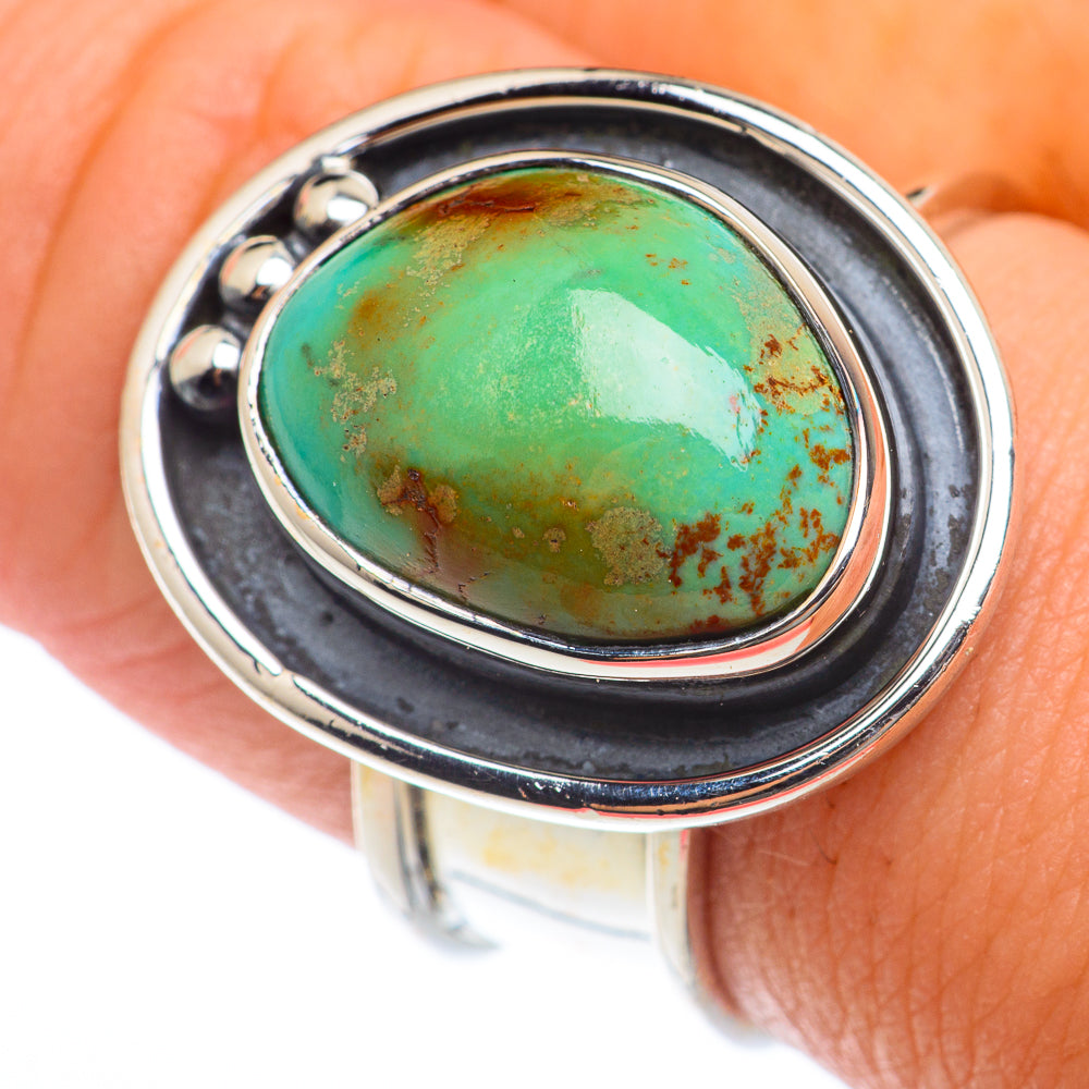Arizona Turquoise Rings handcrafted by Ana Silver Co - RING73784