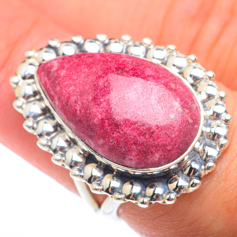 Thulite Rings handcrafted by Ana Silver Co - RING73796
