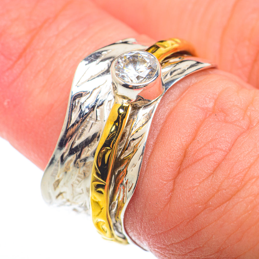 White Quartz Rings handcrafted by Ana Silver Co - RING73802