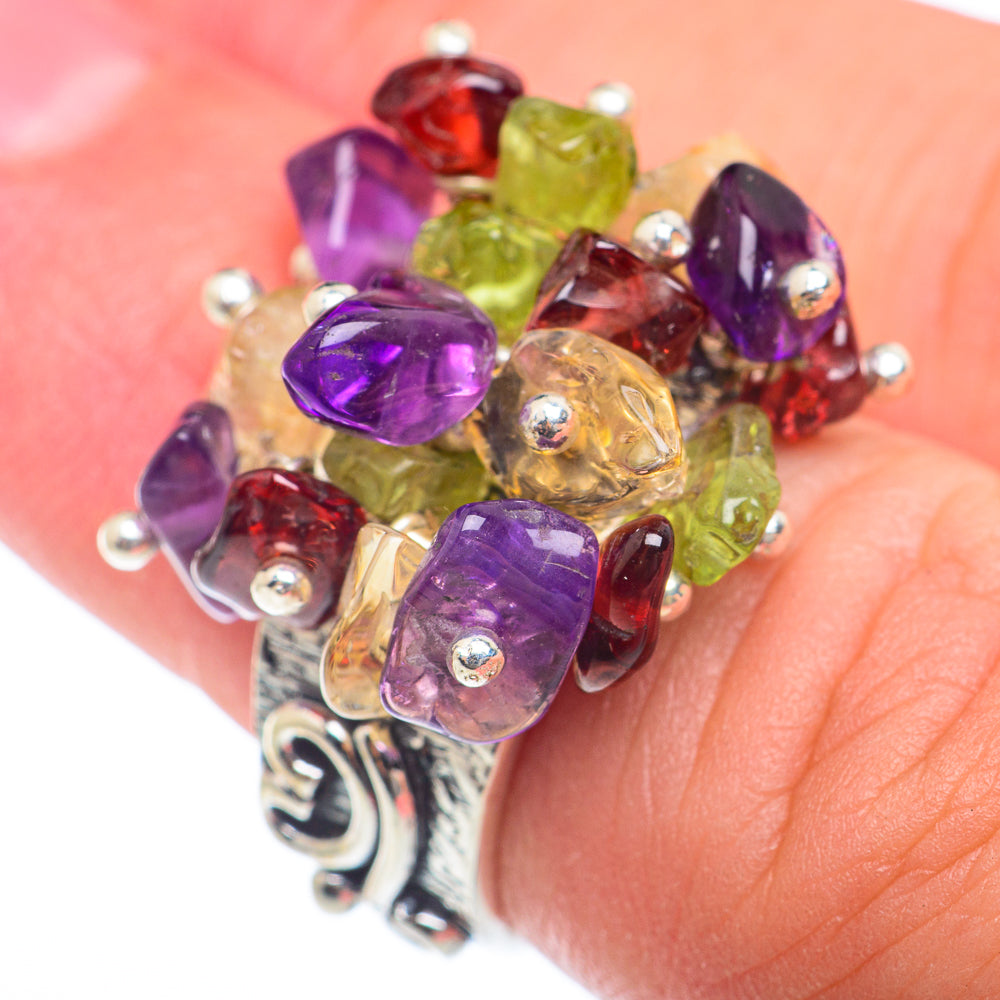 Garnet Rings handcrafted by Ana Silver Co - RING73809