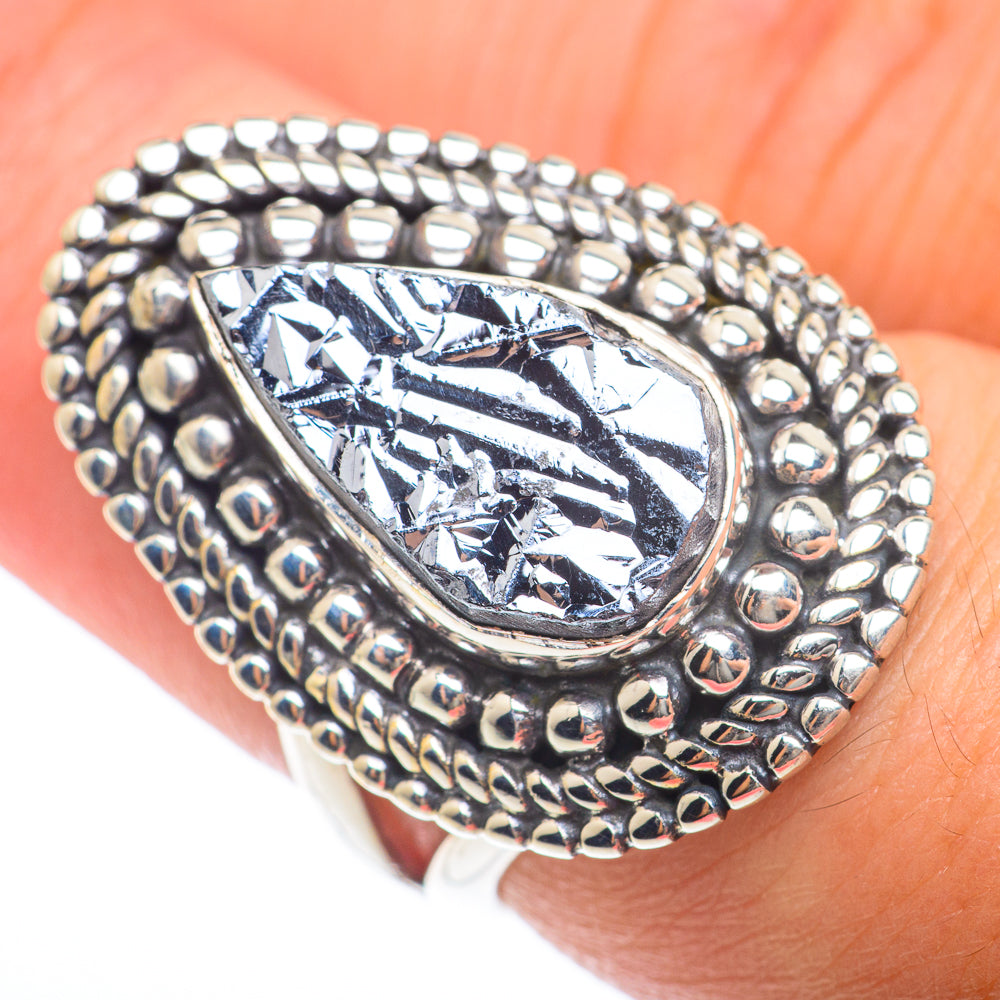 Shungite Rings handcrafted by Ana Silver Co - RING73814