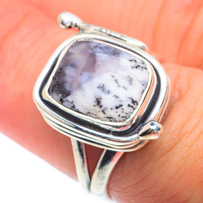 Dendritic Opal Rings handcrafted by Ana Silver Co - RING73849