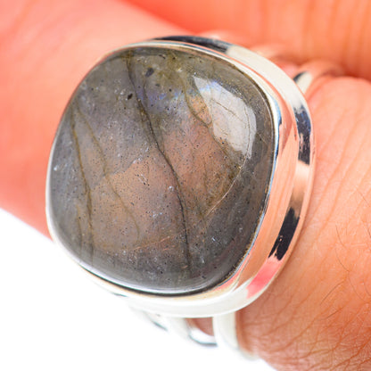 Labradorite Rings handcrafted by Ana Silver Co - RING73852