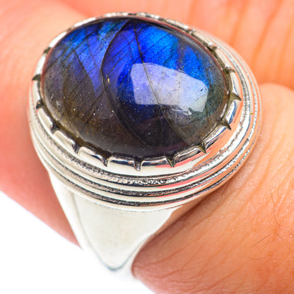 Labradorite Rings handcrafted by Ana Silver Co - RING73865
