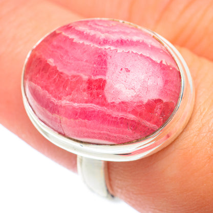 Rhodochrosite Rings handcrafted by Ana Silver Co - RING73881