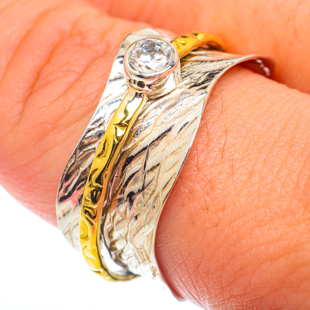 Meditation Spinner Rings handcrafted by Ana Silver Co - RING73886