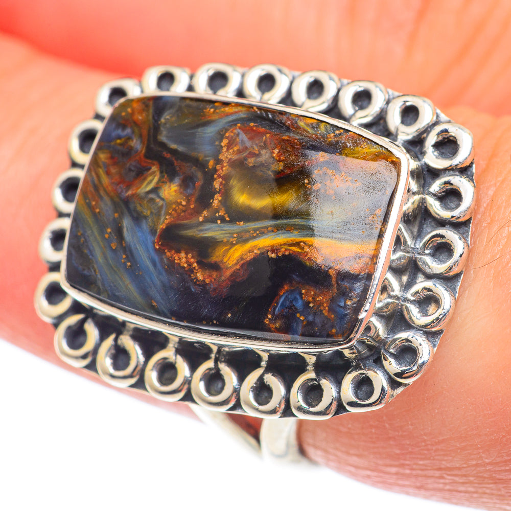 Pietersite Rings handcrafted by Ana Silver Co - RING73889