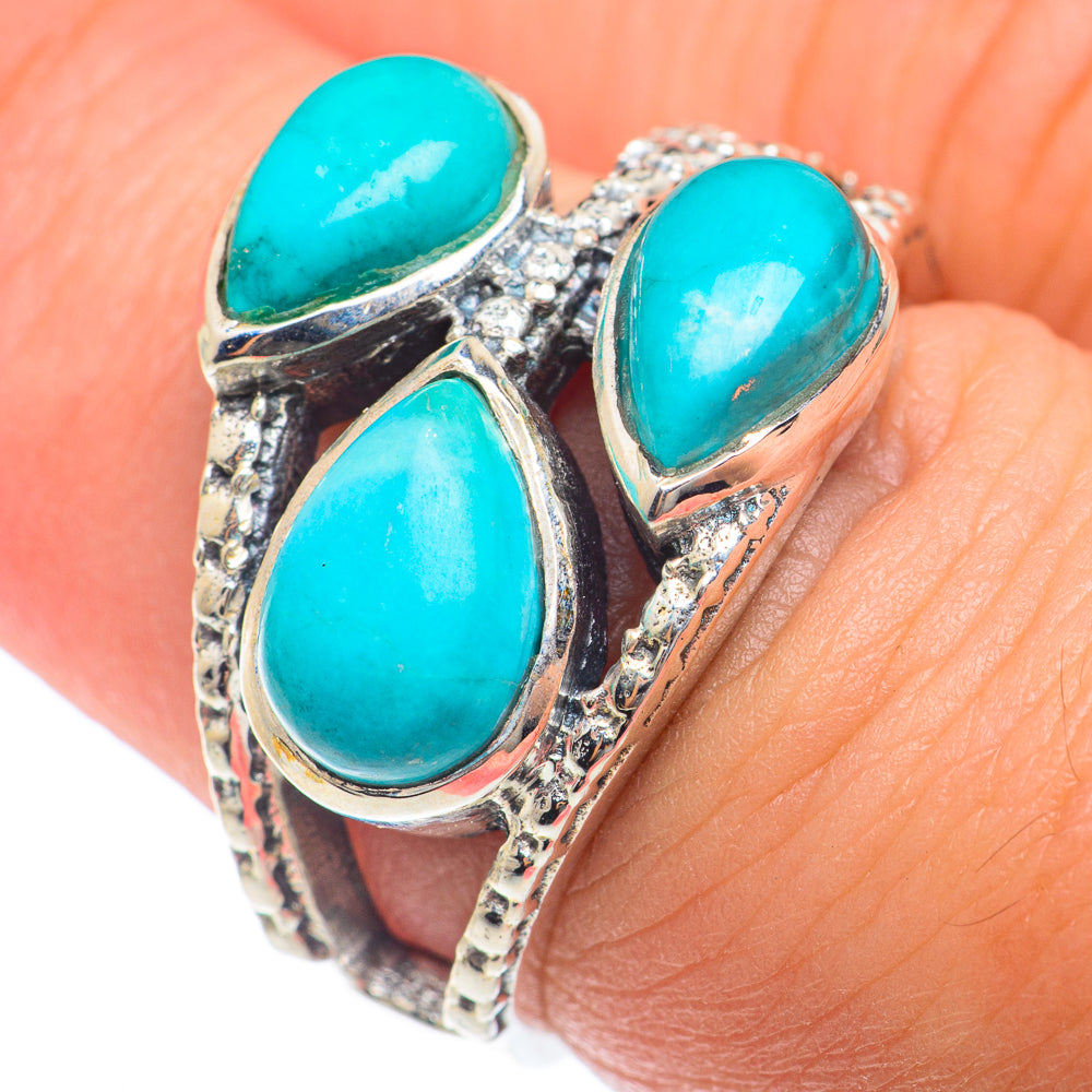 Arizona Turquoise Rings handcrafted by Ana Silver Co - RING73900