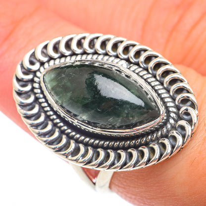 Seraphinite Rings handcrafted by Ana Silver Co - RING73910