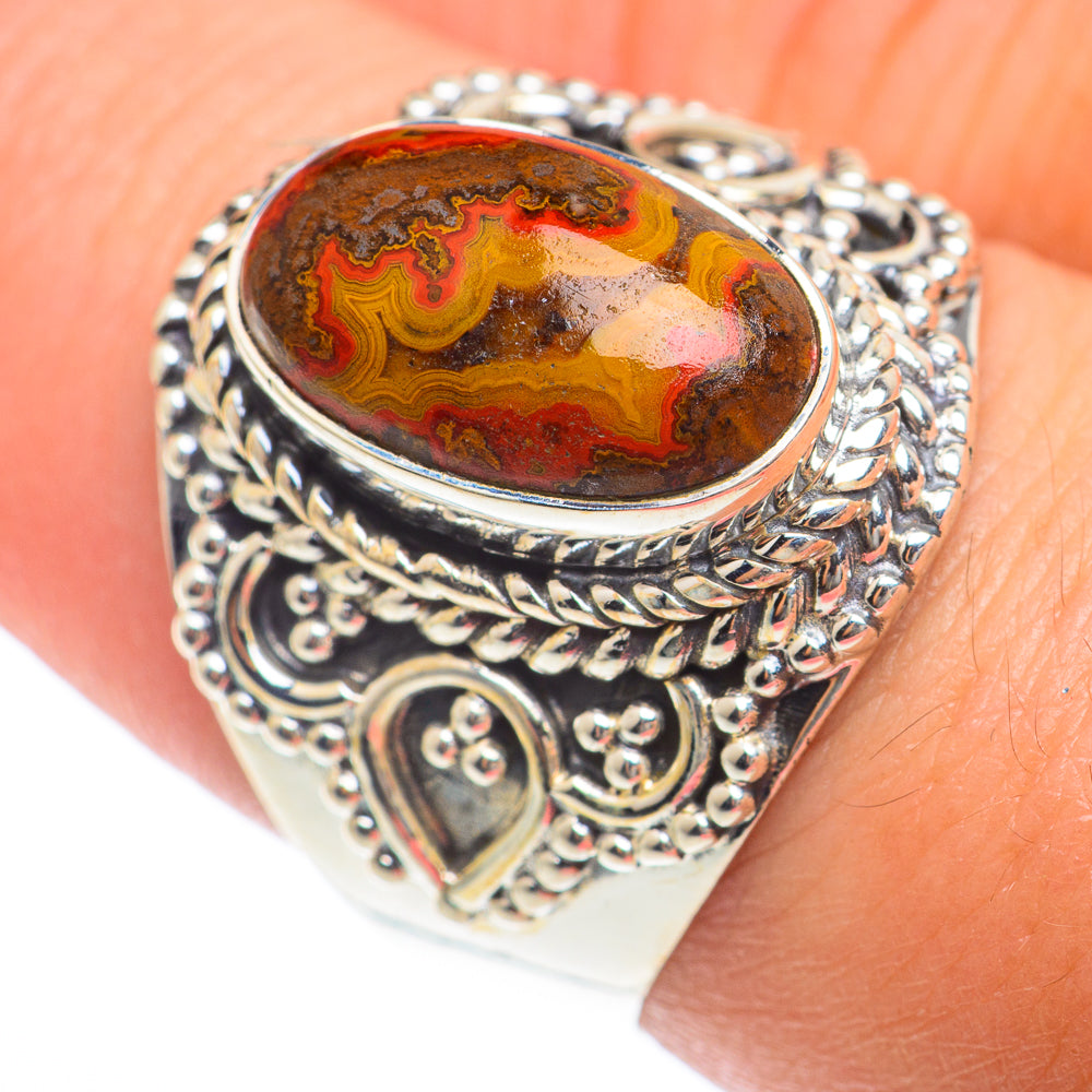 Mookaite Rings handcrafted by Ana Silver Co - RING73915