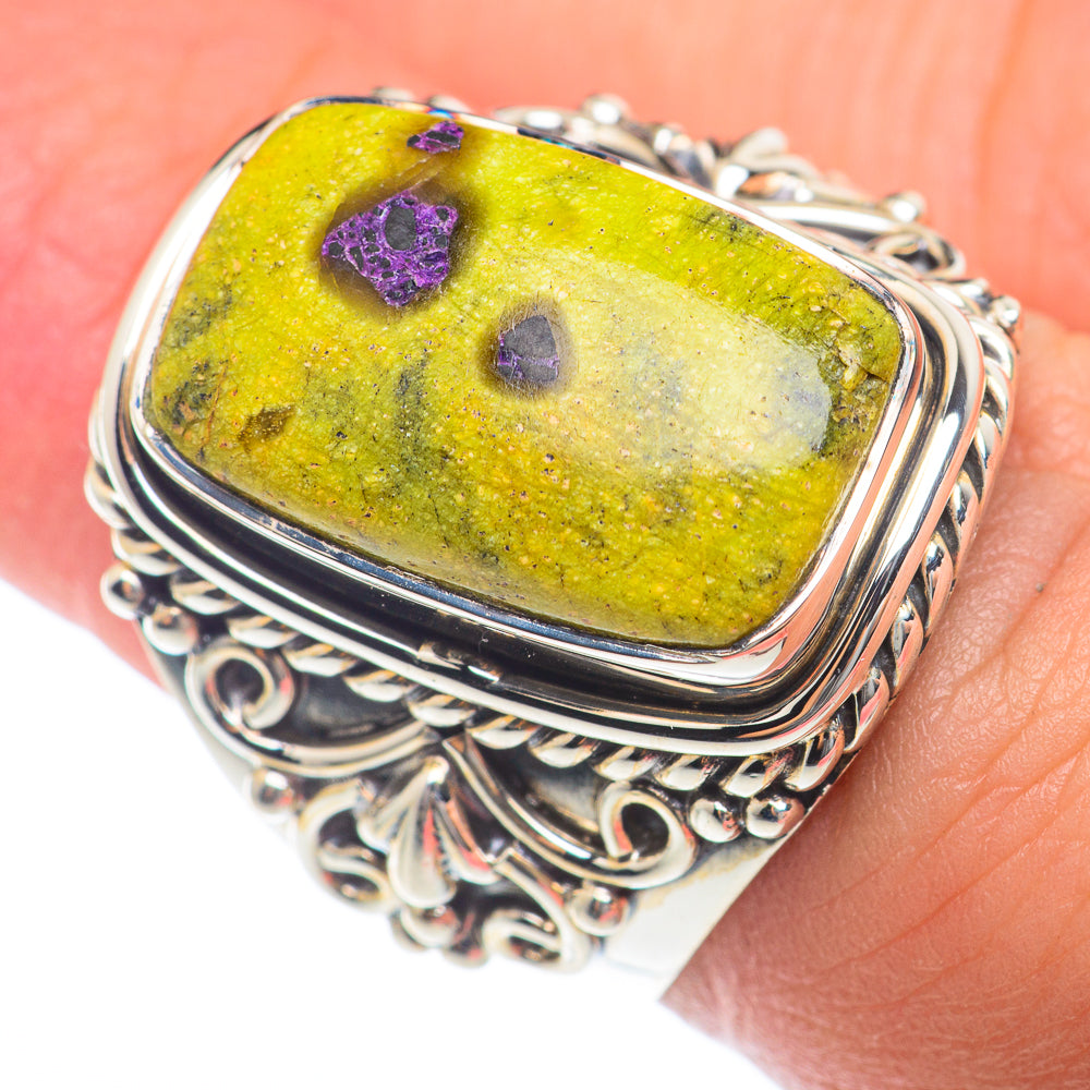 Atlantisite Rings handcrafted by Ana Silver Co - RING73941