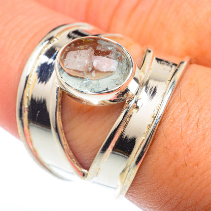 Aquamarine Rings handcrafted by Ana Silver Co - RING73942
