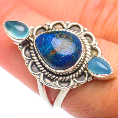 Shattuckite Rings handcrafted by Ana Silver Co - RING73944
