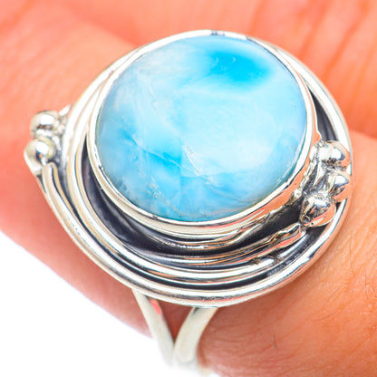 Larimar Rings handcrafted by Ana Silver Co - RING73950