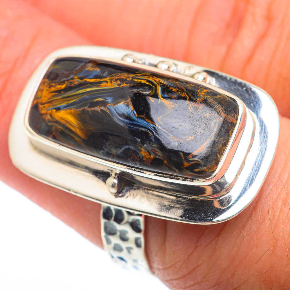 Pietersite Rings handcrafted by Ana Silver Co - RING73965