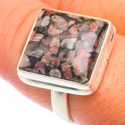 Crinoid Fossil Rings handcrafted by Ana Silver Co - RING73994