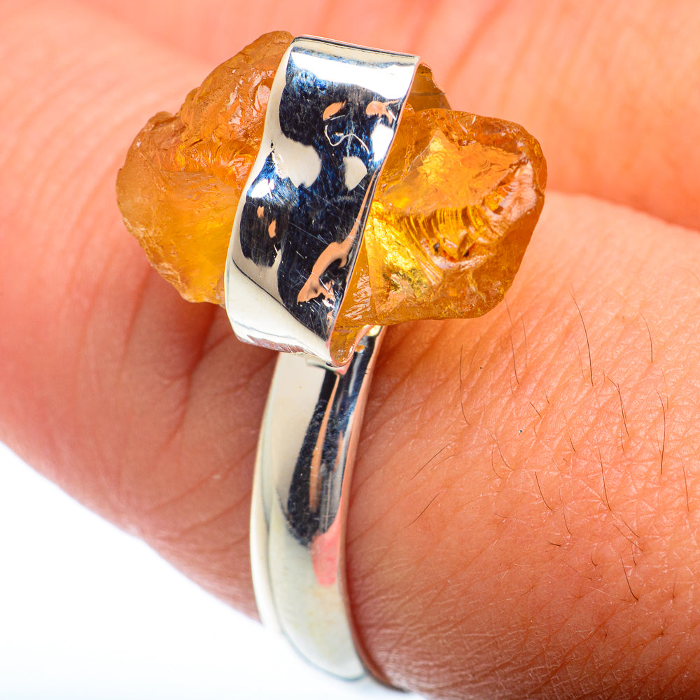 Citrine Rings handcrafted by Ana Silver Co - RING73996