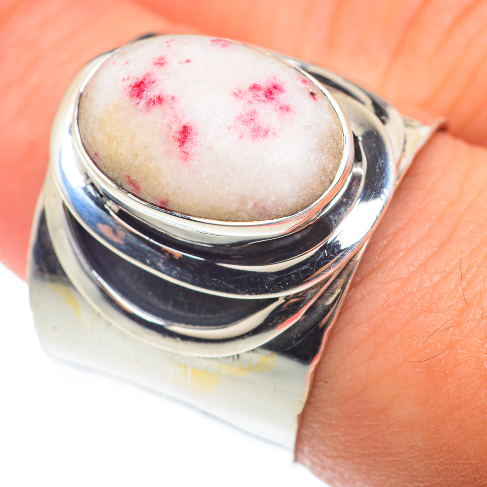 Thulite Rings handcrafted by Ana Silver Co - RING73999