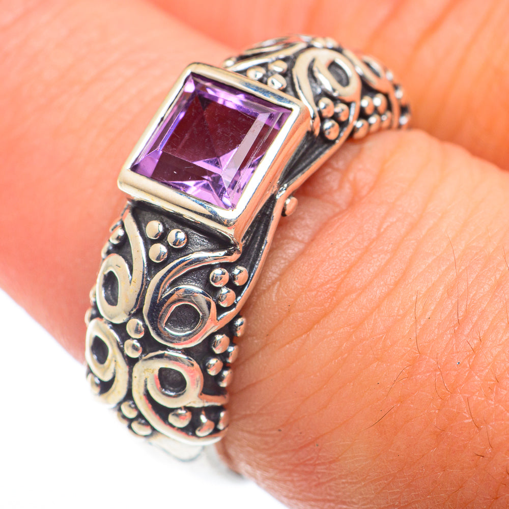 Amethyst Rings handcrafted by Ana Silver Co - RING74002