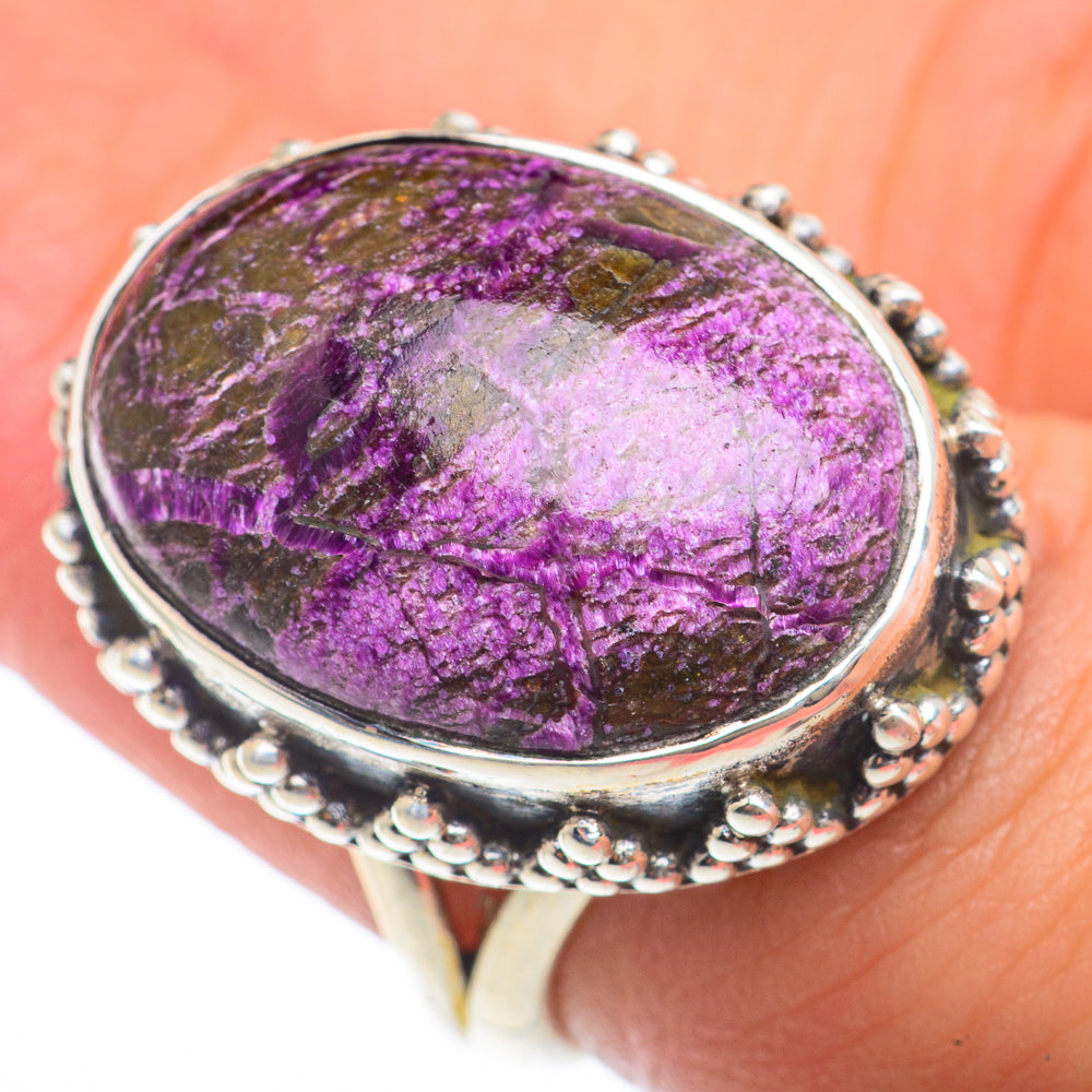 Stichtite Rings handcrafted by Ana Silver Co - RING74003