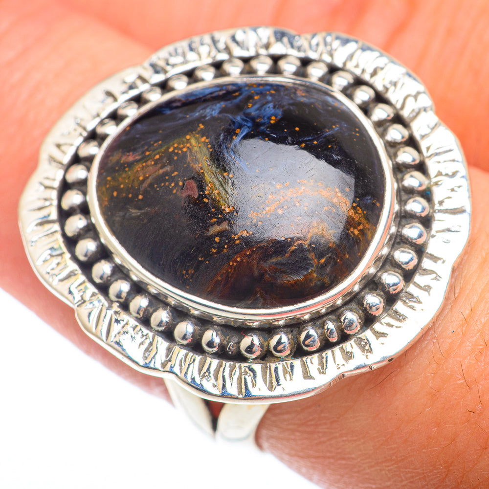Pietersite Rings handcrafted by Ana Silver Co - RING74005