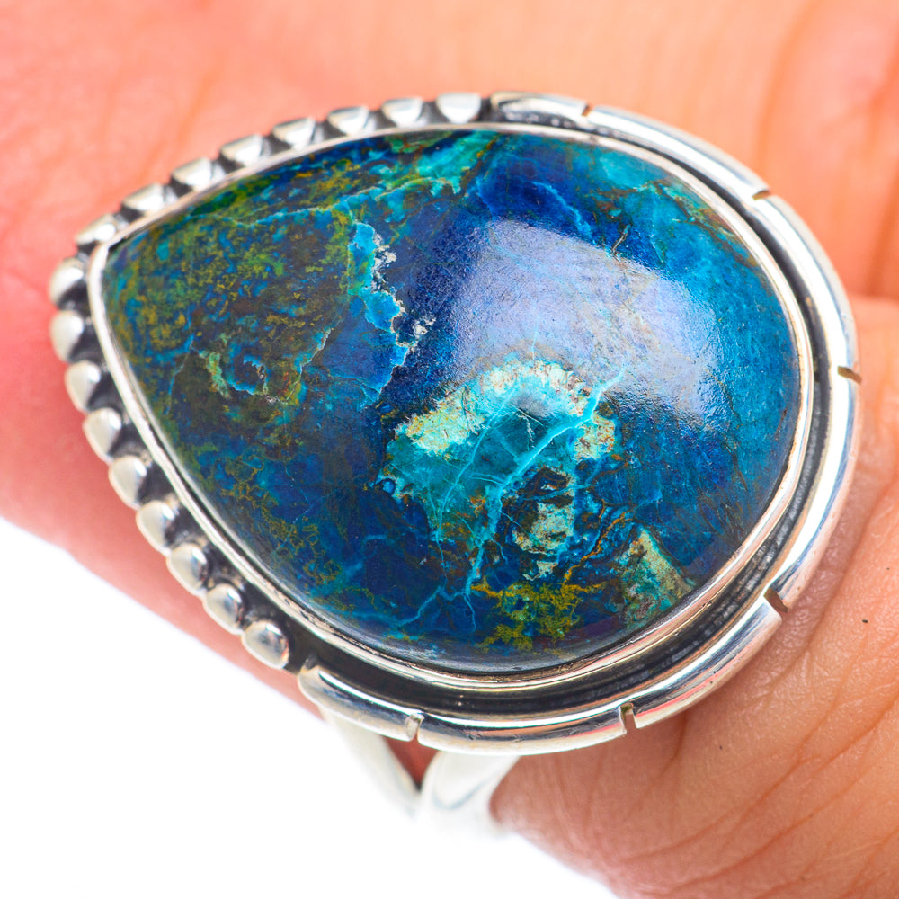 Shattuckite Rings handcrafted by Ana Silver Co - RING74018
