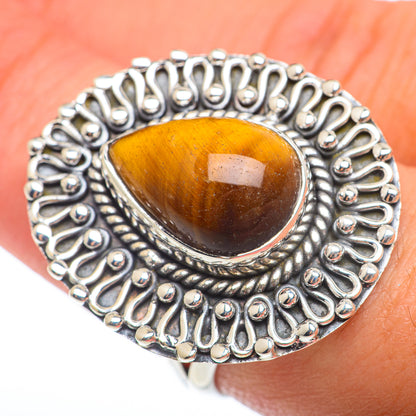 Tiger Eye Rings handcrafted by Ana Silver Co - RING74037