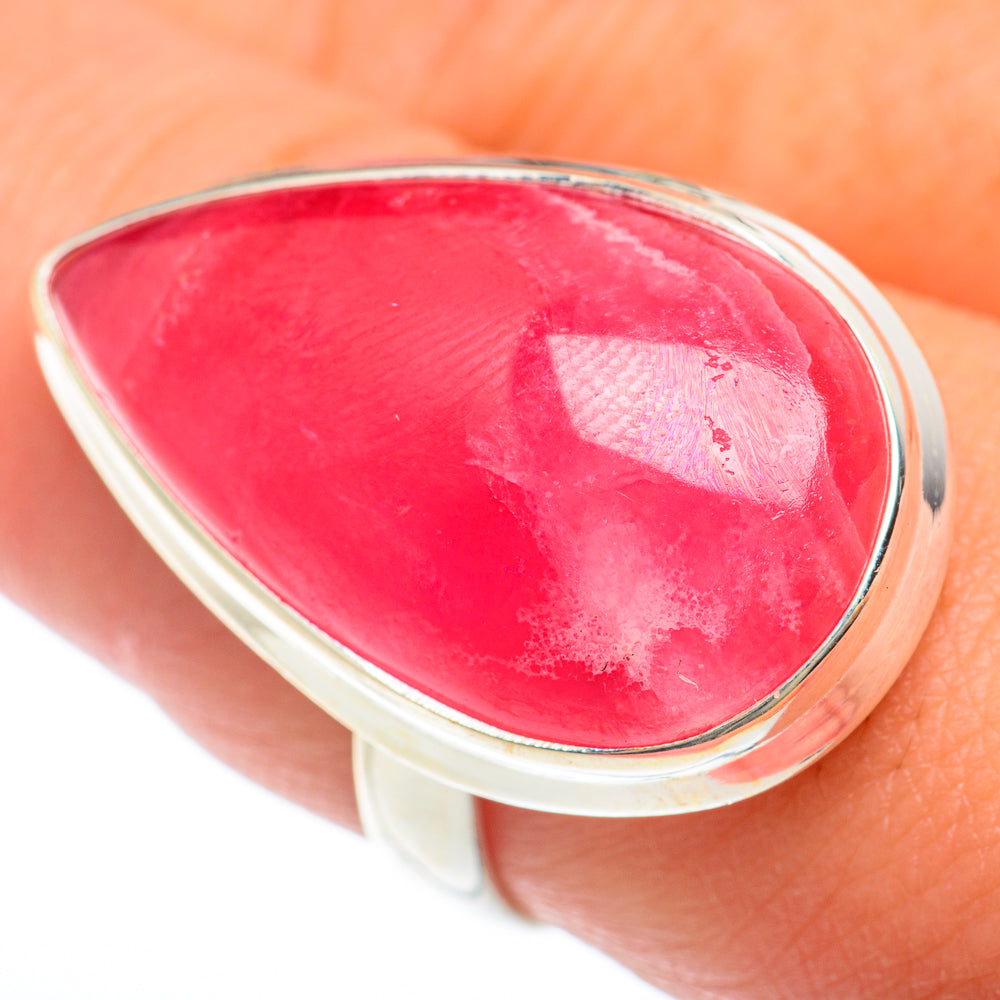 Rhodochrosite Rings handcrafted by Ana Silver Co - RING74039