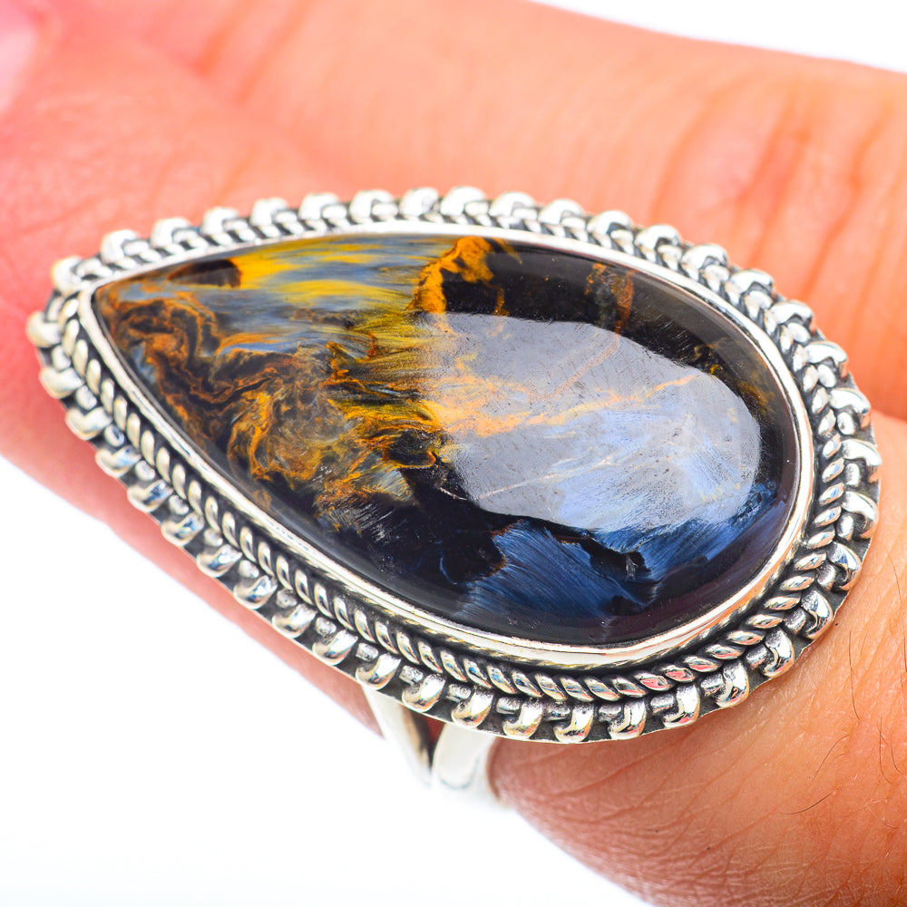 Pietersite Rings handcrafted by Ana Silver Co - RING74045