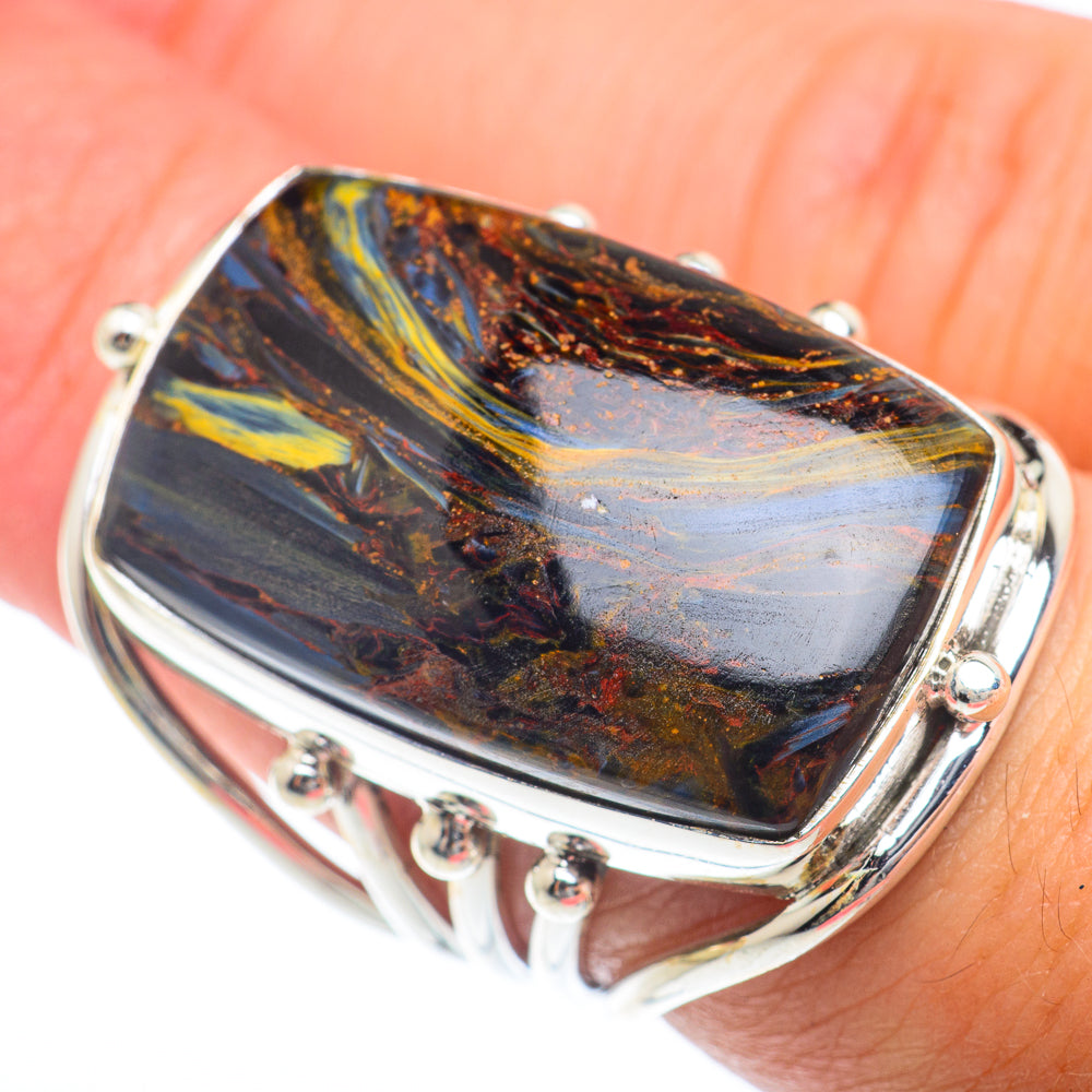 Pietersite Rings handcrafted by Ana Silver Co - RING74046