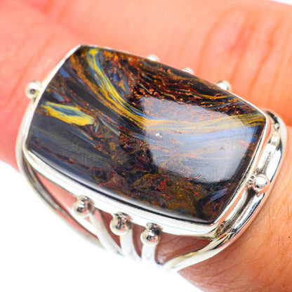 Pietersite Rings handcrafted by Ana Silver Co - RING74046