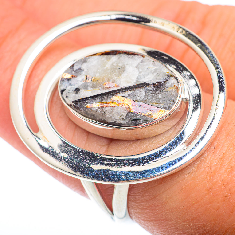 Astrophyllite Rings handcrafted by Ana Silver Co - RING74090