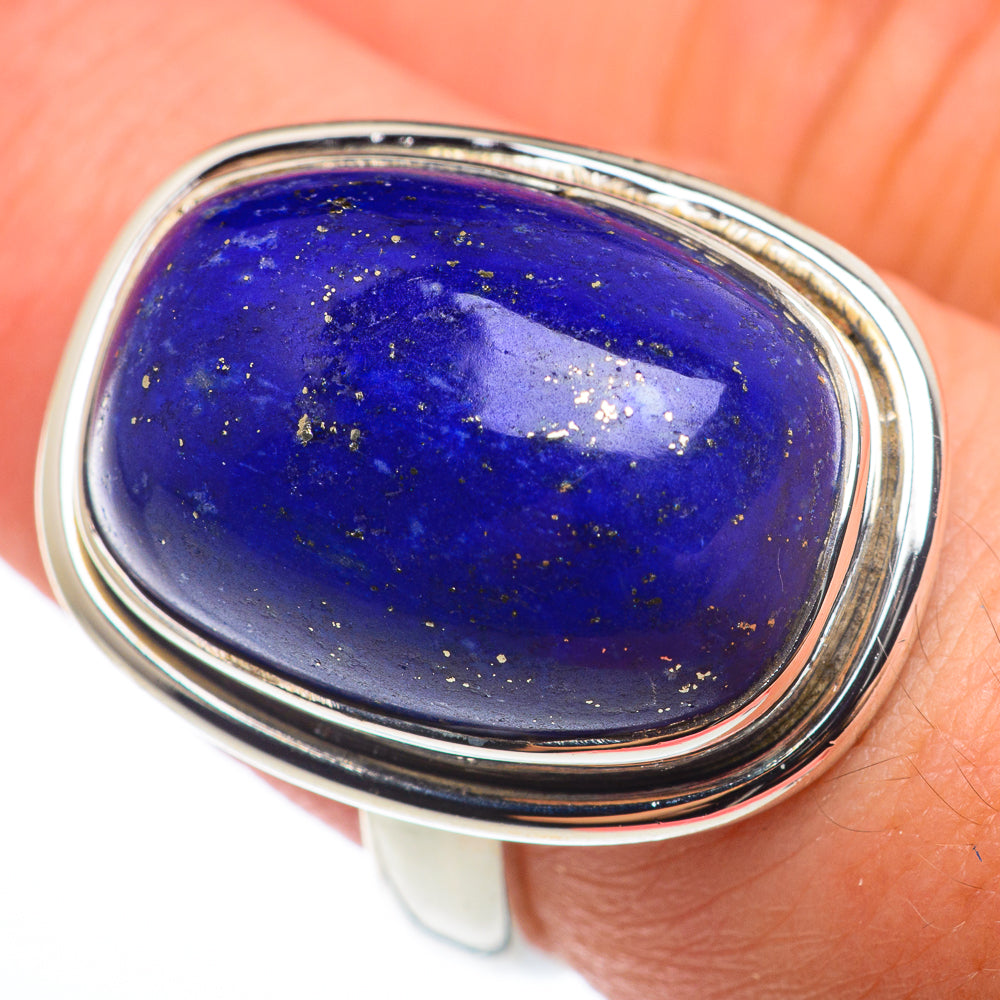 Lapis Lazuli Rings handcrafted by Ana Silver Co - RING74099