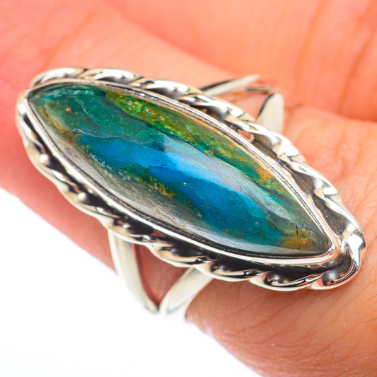 Peruvian Opal Rings handcrafted by Ana Silver Co - RING74103