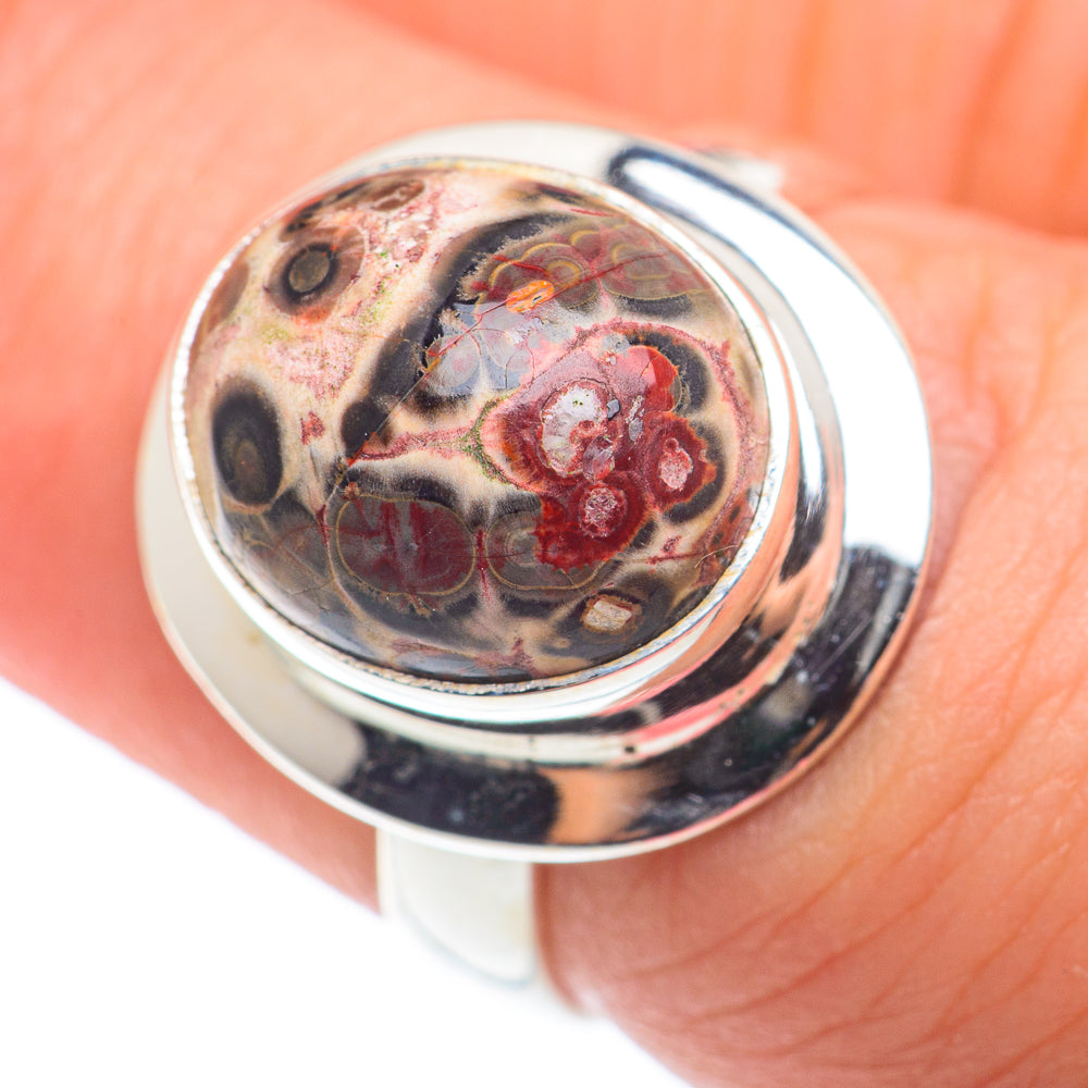 Poppy Jasper Rings handcrafted by Ana Silver Co - RING74115