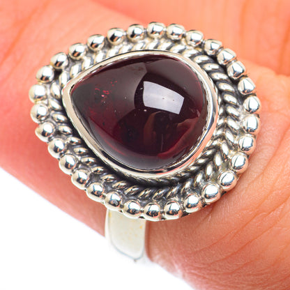 Garnet Rings handcrafted by Ana Silver Co - RING74120
