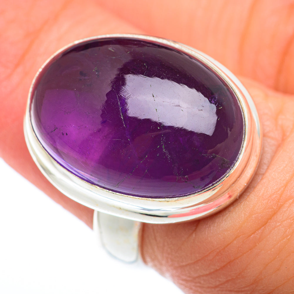 Amethyst Rings handcrafted by Ana Silver Co - RING74122